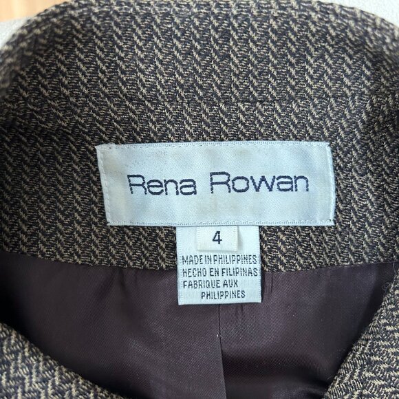 Rena Rowan Suit two pieces Blazer Jacket and Pants - Picture 9 of 12